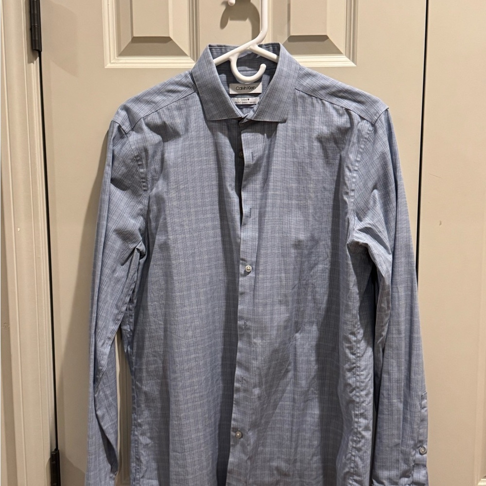 Calvin Klein Light Blue Dress Shirt